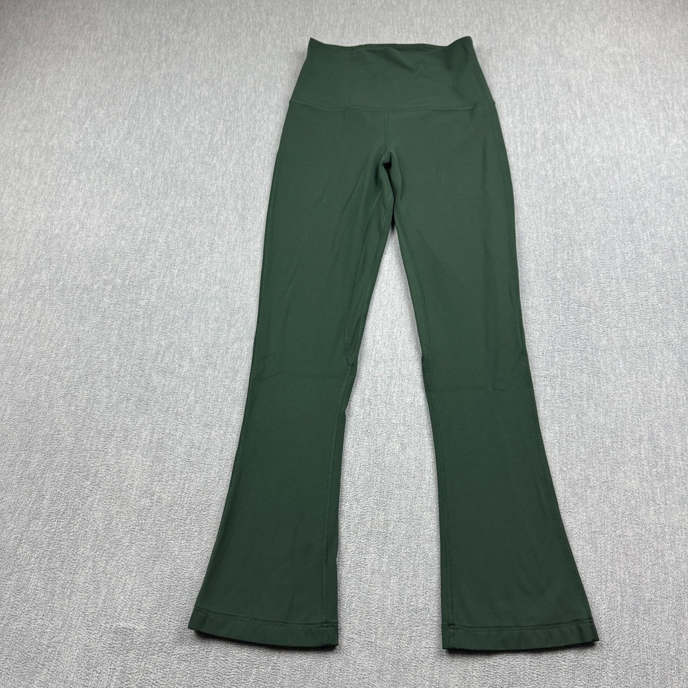 Lululemon Leggings Womens 4 Green Align High-Rise Mini Flare Pants 26" Stretch